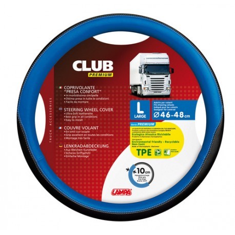 COUVRE VOLANT CLUB 46/48 BLEU