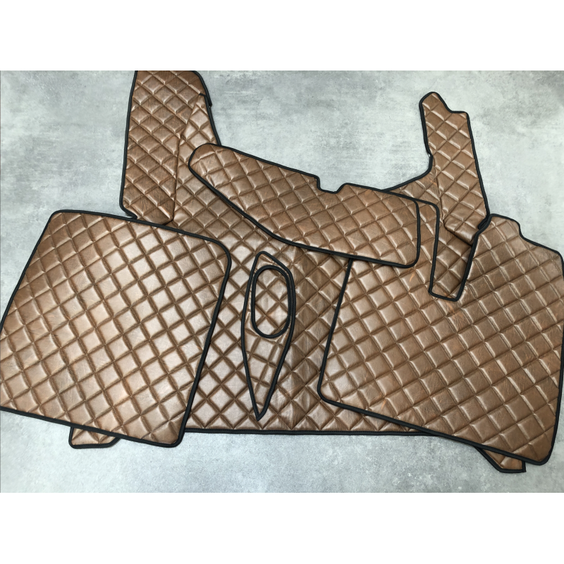 TAPIS DAF XG / XG+ NON PNEUMATIQUE MARRON GAUFRÉ