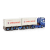 VAN WONDEREN BEESD B.V. SCANIA S NORMAL CS20N 4X2 2CONNECT COMBI TRAILER - 2+3 AXLE + 2X 20FT CONTAINER