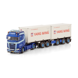 VAN WONDEREN BEESD B.V. SCANIA S NORMAL CS20N 4X2 2CONNECT COMBI TRAILER - 2+3 AXLE + 2X 20FT CONTAINER