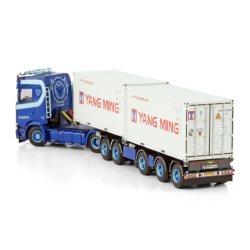 VAN WONDEREN BEESD B.V. SCANIA S NORMAL CS20N 4X2 2CONNECT COMBI TRAILER - 2+3 AXLE + 2X 20FT CONTAINER