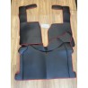 TAPIS VOLVO FH4 À PARTIR DE 2013 NOIR LISSE CONTOUR ROUGE