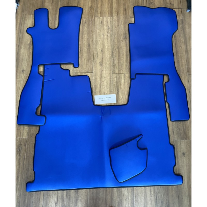 TAPIS SCANIA NG R NON PNEUMATIQUE BLEU LISSE