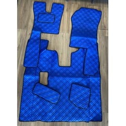 TAPIS SCANIA R1 STRAPONTIN MANUEL BLEU GAUFRÉ