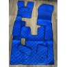 TAPIS SCANIA R1 STRAPONTIN MANUEL BLEU GAUFRÉ