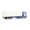 HANS LUBRECHT BV SCANIA R4 TOPLINE 6X2 TWINSTEER CONTAINER TRAILER - 3 AXLE WITH 40FT REEFER CONTAINER