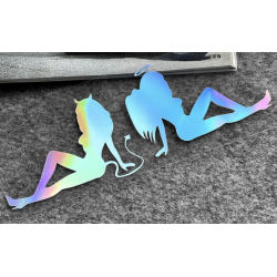 STICKERS ANGE OU DÉMON