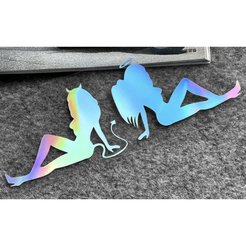 STICKERS ANGE OU DÉMON