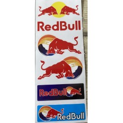 STICKERS PACK REDBULL