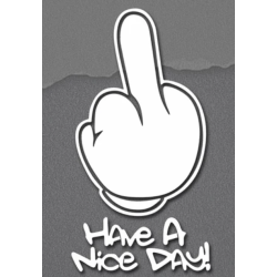 STICKERS HAVE A NICE DAY