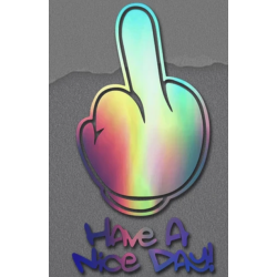 STICKERS HAVE A NICE DAY