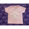 TEE SHIRT FILLE ROSE FUTURE ROUTIERE CLASS DESIGN 5-6 ANS TEE SHIRT FILLE ROSE FUTURE ROUTIERE CLASS DESIGN 5-6 ANS