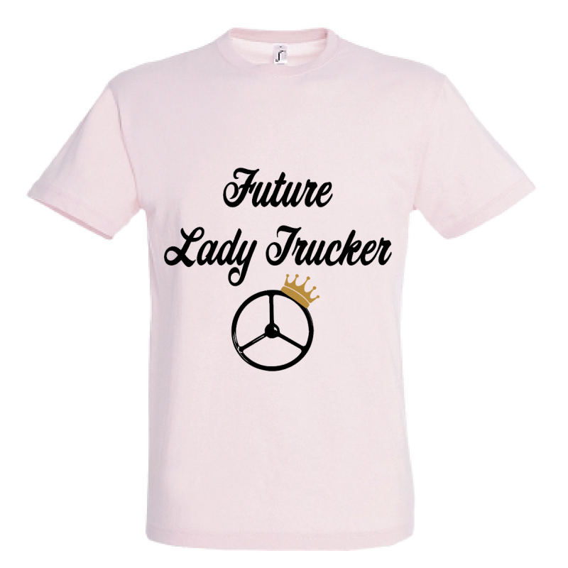 T-SHIRT FUTURE LADY TRUCKER 9/11 ANS