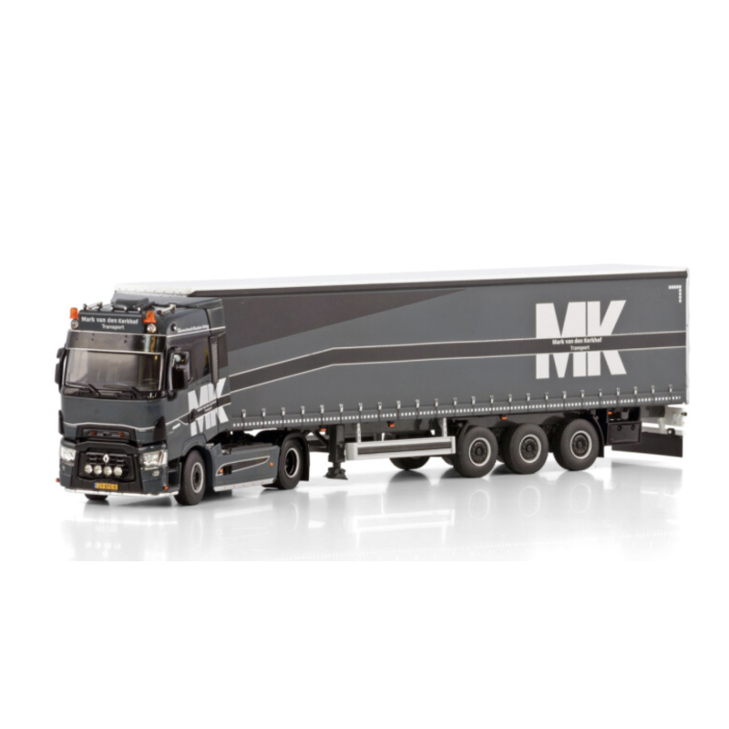 MARK VAN DEN KERKHOF RENAULT TRUCKS T HIGH 4X2 CURTAINSIDE TRAILER - 3 AXLE MARK VAN DEN KERKHOF RENAULT TRUCKS T HIGH 4X2 CURTAINSIDE TRAILER - 3 AXLE