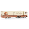 J.M. DRIEBERGEN DAF XG+ 4X2 SEMI BOX TRAILER - 2 AXLE