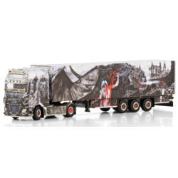 HEIDE LOGISTIK DAF XF SUPER SPACE CAB MY2017 4X2 REEFER TRAILER - 3 AXLE