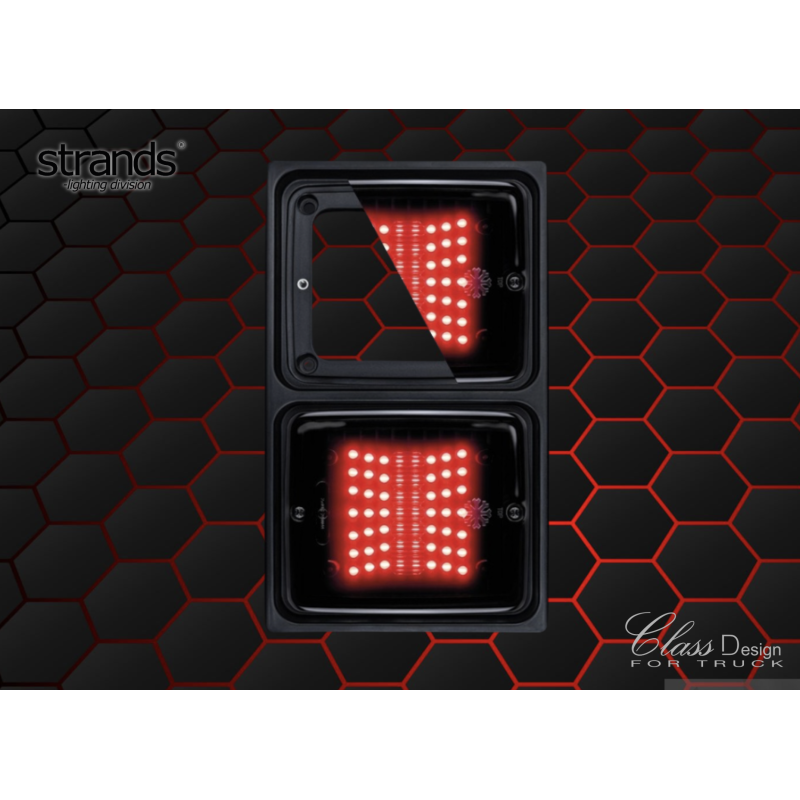 IZE LED Double Frame | Montage vertical