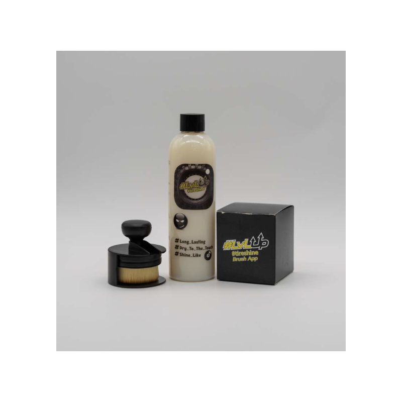 LVLUP - TIRESHINE 250ML + APPLICATOR LVLUP - TIRESHINE 250ML + APPLICATOR