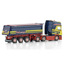 PWT CARGO SCANIA R HIGHLINE CR20H 6X2 TAG AXLE NON STEERING TIPPER TRAILER - 3 AXLE