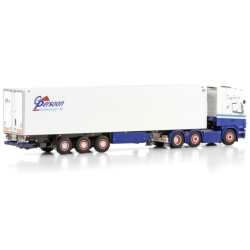 G. PERSOON SCANIA 4 SERIES TOPLINE 6X2 TWIN STEER REEFER TRAILER - 3 AXLE