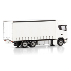 WHITE LINE SCANIA S HIGHLINE CS20H RIGED CURTAINSIDE TRUCK 6X2 TAG AXLE