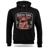 HOODIE - RONNY CEUSTERS LAAKDAL - ROLLIN LOW RIDING HIGH - NOIR HOODIE - RONNY CEUSTERS LAAKDAL - ROLLIN LOW RIDING HIGH - NOIR