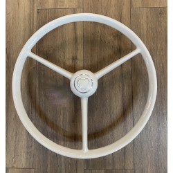 VOLANT 3 BRANCHES - 50CM - BLANC SCANIA NG