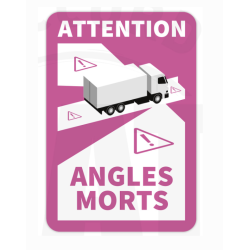 ANGLE MORT MAGNÉTIQUE ROSE