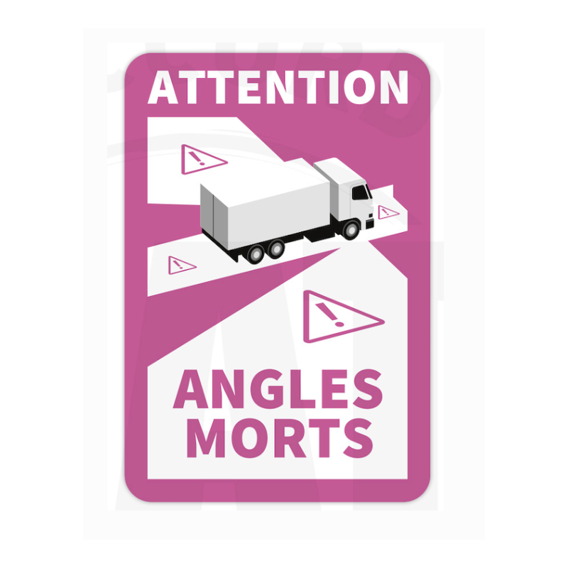 ANGLE MORT MAGNÉTIQUE ROSE