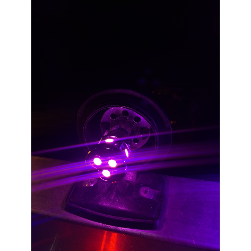 AMPOULE BA15 ROSE - 9/32V