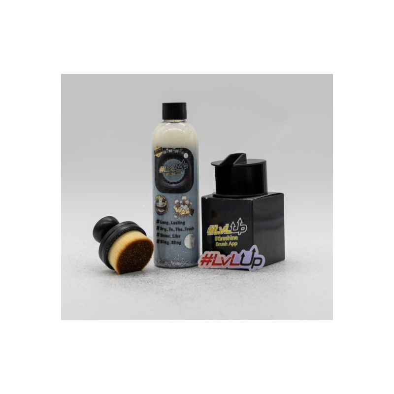 LVLUP - TIRESHINE 250ML - SPECIAL GLITTER EDITION LVLUP - TIRESHINE 250ML - SPECIAL GLITTER EDITION