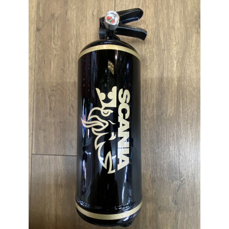 Extincteur Scania Noir/Or