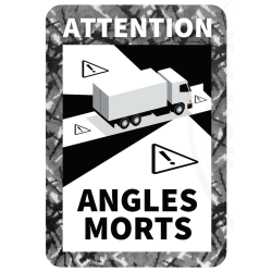 STICKERS ANGLES-MORTS DANOIS GRIS