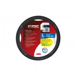 COUVRE VOLANT GT SPORT 46/48 N/B