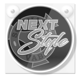 NEXT STYLE GRIS - ENSEIGNE LUMINEUSE