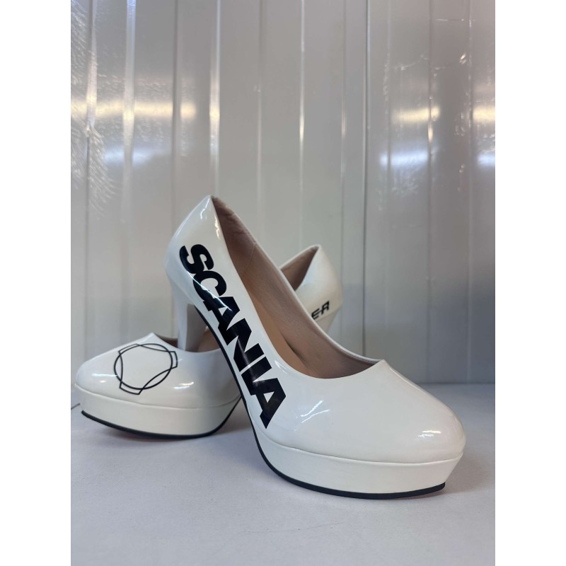ESCARPIN BLANC SCANIA