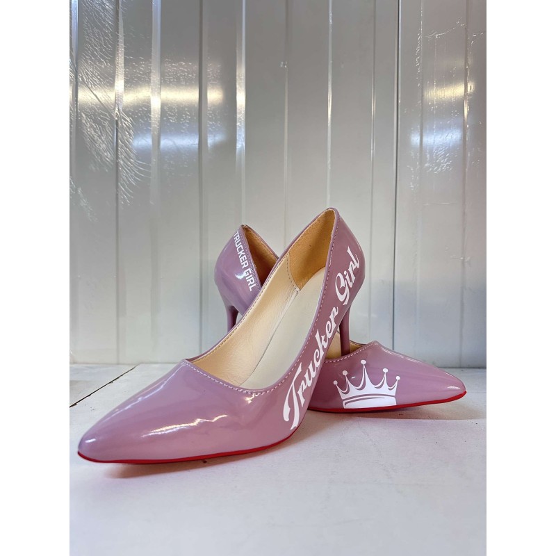 ESCARPIN ROSE TRUCKER GIRL