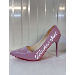 ESCARPIN ROSE TRUCKER GIRL