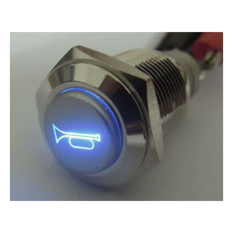 BOUTON POUSSOIR ILLUMINÉ