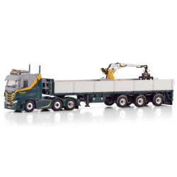 BRONSEMA STROOBOS IVECO S-WAY AS LOW 6X2 TWIN STEER BRICK TRAILER - 3 AXLE