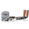 BECATRANS BV VOLVO FH5 SLEEPER CAB 4X2 SEMI LOW LOADER WITH RAMPS - 3 AXLE