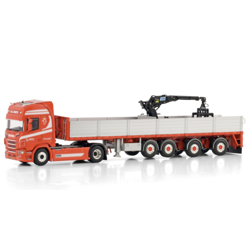 TRANSPORTBEDRIJF H.J. SMITS SCANIA R HIGHLINE CR20H 4X2 BRICK TRAILER - 4 AXLE
