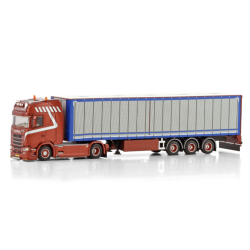 TIJS DE KONING SCANIA S HIGHLINE CS20H 4X2 BOX TRAILER - 3 AXLE