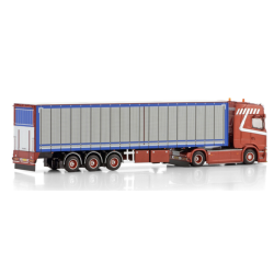 TIJS DE KONING SCANIA S HIGHLINE CS20H 4X2 BOX TRAILER - 3 AXLE