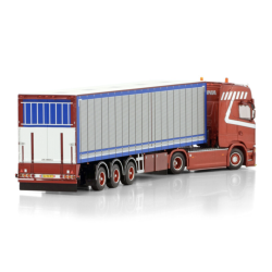 TIJS DE KONING SCANIA S HIGHLINE CS20H 4X2 BOX TRAILER - 3 AXLE