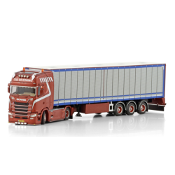 TIJS DE KONING SCANIA S HIGHLINE CS20H 4X2 BOX TRAILER - 3 AXLE