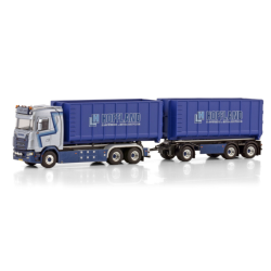 HOFFLAND BV SCANIA S NORMAL CS20N RIGED TRUCK WITH HOOKLIFT SYSTEM 6X2 TAG AXLE RIGED TRUCK DRAWBAR WITH HOOKLIFT SYSTEM - 3 ...