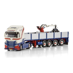 J. TH. VAN DINTEREN IVECO S-WAY AS HIGH 4X2 BRICK TRAILER - 4 AXLE