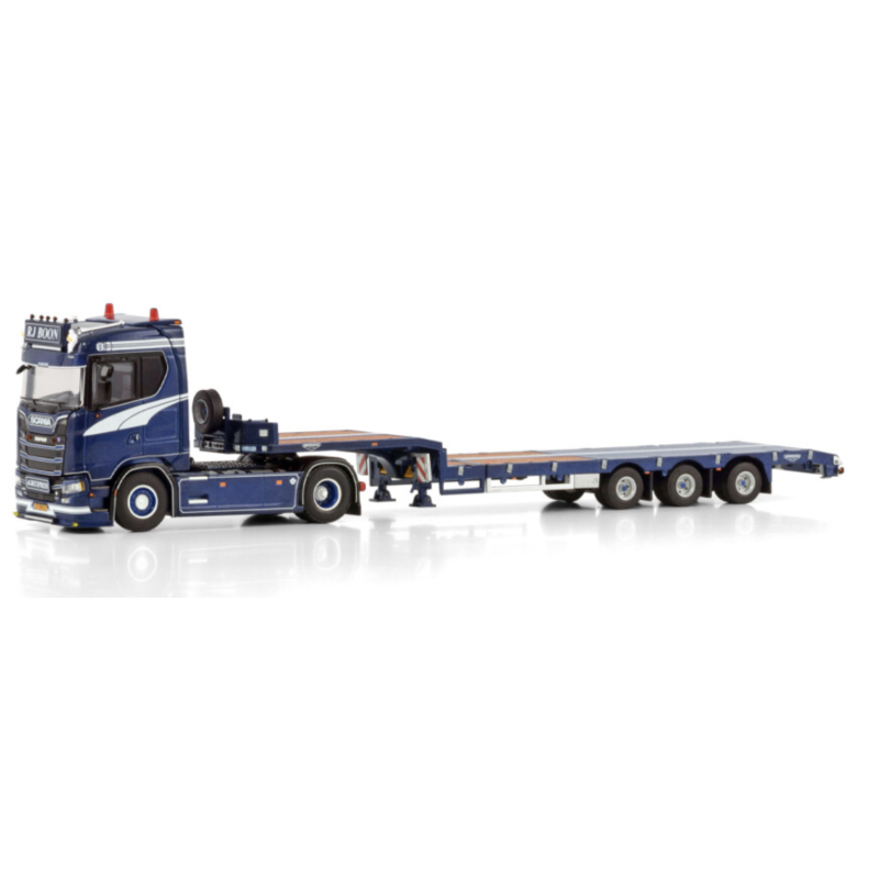 R.J. BOON TRANSPORT SCANIA S NORMAL CS20N 4X2 SEMI LOW LOADER - 3 AXLE