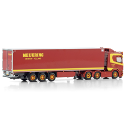 MEIJERING TRANSPORT SCANIA R NORMAL CR20N 6X2 TWIN STEER REEFER TRAILER - 3 AXLE
